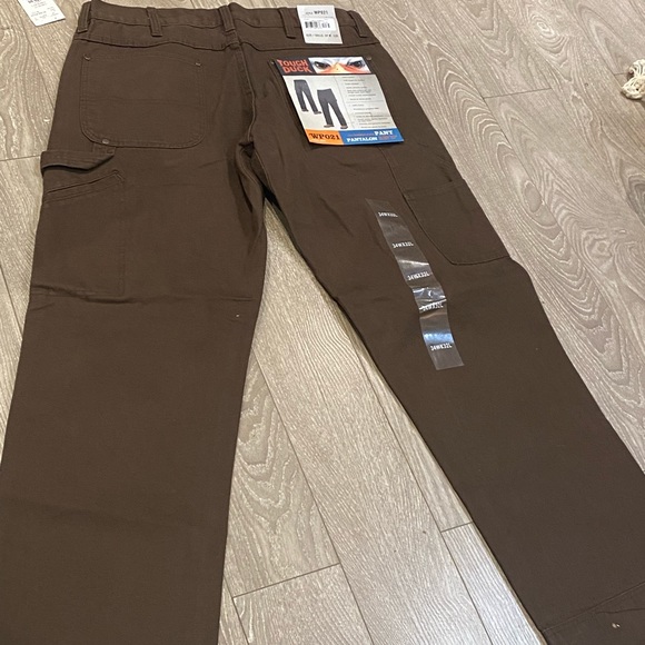 Tough Duck Work Pants WP021 Chestnut Colour 12Ib Sz 34W x 32L. NWT. - Picture 7 of 11